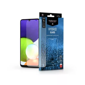   Samsung A225F Galaxy A22 4G/M225F Galaxy M22 4G rugalmas üveg képernyővédő fólia- MyScreen Protector Hybrid Glass - átlátszó