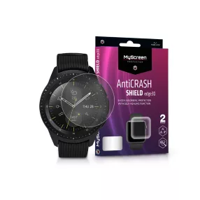   Samsung Galaxy Watch (42 mm) ütésálló képernyővédő fólia - MyScreen Protector   AntiCrash Shield Edge3D - 2 db/csomag - átlátszó