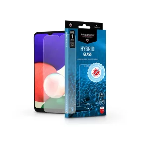   Samsung A226B Galaxy A22 5G rugalmas üveg képernyővédő fólia - MyScreen         Protector Hybrid Glass BacteriaFree - átlátszó