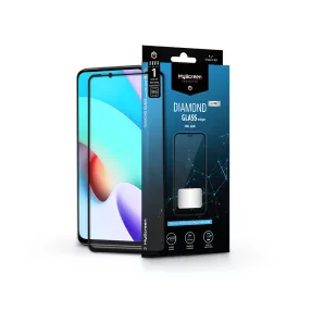  Xiaomi Redmi 10/Redmi 10 Prime edzett üveg képernyővédő fólia - MyScreen        Protector Diamond Glass Lite Edge2.5D Full Glue - fekete