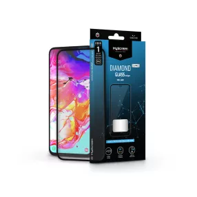   Samsung A705F Galaxy A70/A70s edzett üveg képernyővédő fólia - MyScreen         Protector Diamond Glass Lite Edge2.5D Full Glue - fekete