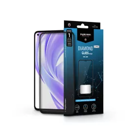   Xiaomi Mi 11 Lite LTE/11 Lite 5G edzett üveg képernyővédő fólia - MyScreen      Protector Diamond Glass Lite Edge2.5D Full Glue - fekete
