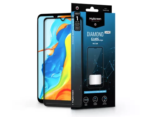MyScreen Diamond Glass Lite Edge 2.5D Full Glue - Huawei P30 Lite üvegfólia