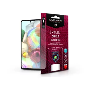   Samsung A715F Galaxy A71/M515F Galaxy M51 képernyővédő fólia - MyScreen         Protector Crystal Shield BacteriaFree - 1 db/csomag - átlátszó