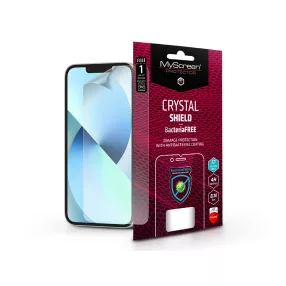   Apple iPhone 13 Mini képernyővédő fólia - MyScreen Protector Crystal Shield     BacteriaFree - 1 db/csomag - átlátszó