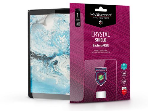 Lenovo Tab M8 TB-8505F képernyővédő fólia - MyScreen Protector Crystal Shield BacteriaFree - 1 db/csomag - transparent