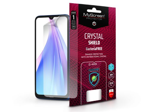 Xiaomi Redmi Note 8T képernyővédő fólia - MyScreen Protector Crystal Shield     BacteriaFree - 1 db/csomag - átlátszó