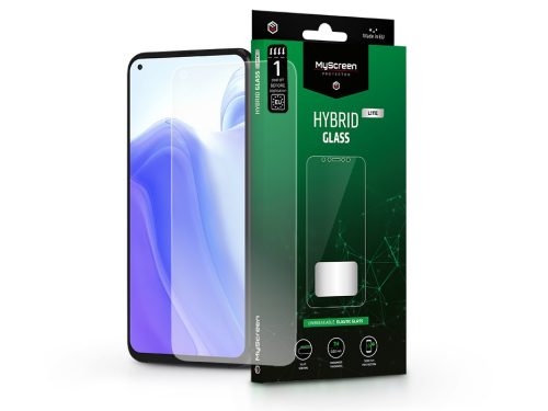 Xiaomi Mi 10T 5G/10T Pro 5G rugalmas üveg képernyővédő fólia - MyScreen         Protector Hybrid Glass Lite - átlátszó