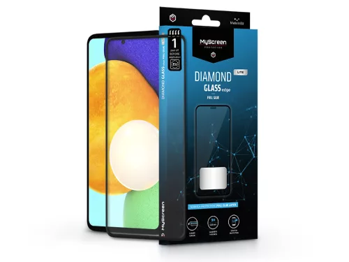 MyScreen Diamond Glass Lite Edge 2.5D Full Glue - Samsung A525F Galaxy A52/A52 5G/A52s/A53 üvegfólia