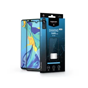   Huawei P30 edzett üveg képernyővédő fólia - MyScreen Protector Diamond Glass    Lite Edge2.5D Full Glue - fekete