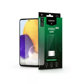   Samsung A725F Galaxy A72/A726B Galaxy A72 5G rugalmas üveg képernyővédő fólia - MyScreen Protector Hybrid Glass Lite - átlátszó