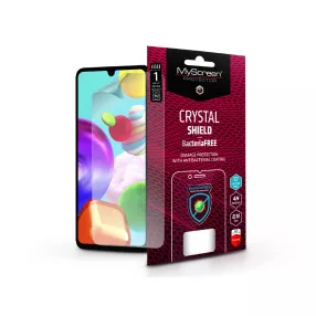  Samsung A415F Galaxy A41 képernyővédő fólia - MyScreen Protector Crystal Shield BacteriaFree - 1 db/csomag - átlátszó