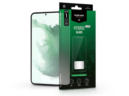 Samsung S906 Galaxy S22+ 5G/Galaxy S23+ rugalmas üveg képernyővédő fólia -      MyScreen Protector Hybrid Glass Lite - átlátszó