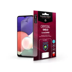   Samsung A226B Galaxy A22 5G képernyővédő fólia - MyScreen Protector Crystal     Shield BacteriaFree - 1 db/csomag - átlátszó