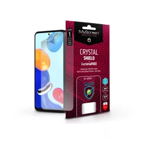   Xiaomi Redmi Note 11/Redmi Note 11S képernyővédő fólia - MyScreen Protector     Crystal Shield BacteriaFree - 1 db/csomag - átlátszó