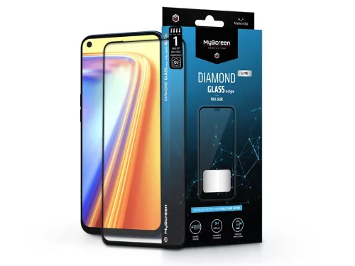 MyScreen Diamond Glass Lite Edge 2.5D Full Glue - Realme 7 üvegfólia