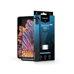   Samsung G715F Galaxy Xcover Pro edzett üveg képernyővédő fólia - MyScreen       Protector Diamond Glass Lite Edge2.5D Full Glue - fekete