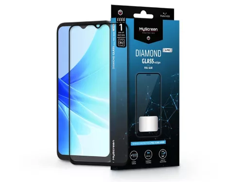 MyScreen Diamond Glass Lite Edge 2.5D Full Glue - Oppo A57 4G/5G/A57s üvegfólia