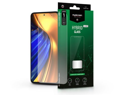 Xiaomi Poco F4 rugalmas üveg képernyővédő fólia - MyScreen Protector Hybrid     Glass Lite - átlátszó