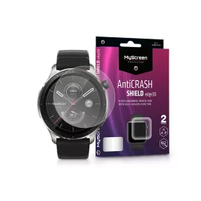   Amazfit GTR 4 ütésálló képernyővédő fólia - MyScreen Protector AntiCrash Shield Edge3D - 2 db/csomag - átlátszó