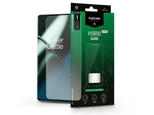 OnePlus 11 rugalmas üveg képernyővédő fólia - MyScreen Protector Hybrid Glass   Lite - átlátszó
