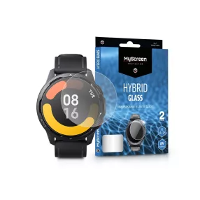   Xiaomi Watch S1 Active rugalmas üveg képernyővédő fólia - MyScreen Protector    Hybrid Glass - 2 db/csomag - átlátszó