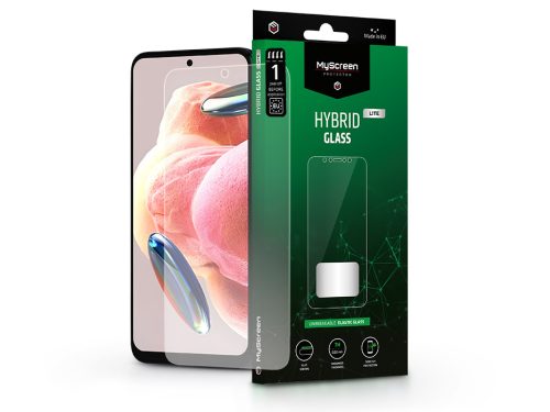 Xiaomi Redmi Note 12 4G rugalmas üveg képernyővédő fólia - MyScreen Protector   Hybrid Glass Lite - átlátszó