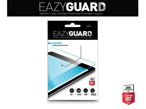 EazyGuard univerzális képernyővédő fólia - 7"-8" - Crystal - 1 db/csomag        (220x148 mm)