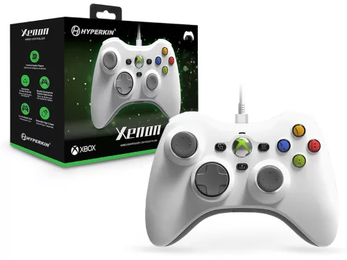 Hyperkin Xenon Xbox Series|One/Windows 11|10 fehér Xbox liszenszelt vezetékes kontroller