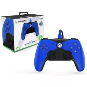   Hyperkin Competitor Xbox Series|One/Windows 11|10 kék Xbox liszenszelt vezetékes kontroller