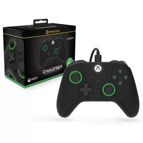   Drakong Challenger Xbox Series|One/Windows 11|10 fekete Xbox liszenszelt vezetékes kontroller