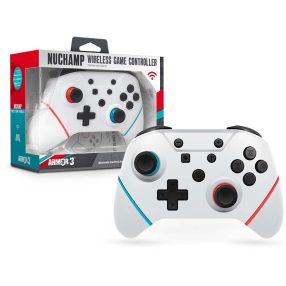   Armor3 NuChamp Nintendo Switch Fehér vezeték nélküli kontroller