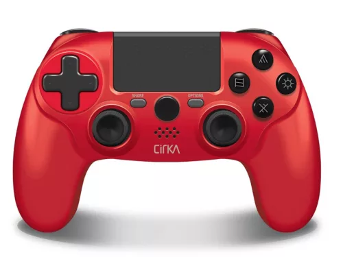 Cirka NuForce PS4/PC/Mac piros vezeték nélküli kontroller