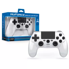   Cirka NuForce PS4/PC/Mac fehér vezeték nélküli kontroller