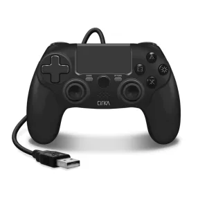 Cirka NuForce PS4/PC/Mac fekete vezetékes kontroller