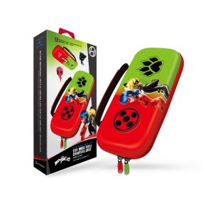   Hyperkin Miraculous EVA Nintendo Switch/Switch OLED/Switch "K.bogár és F.macska" erősített utazótok