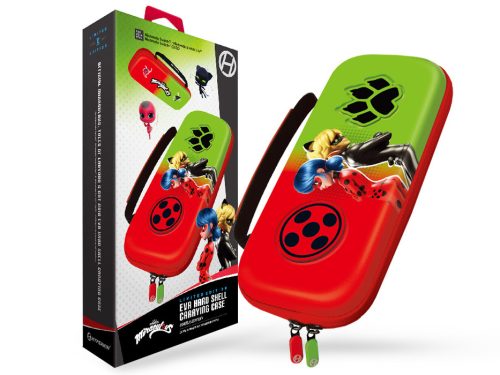 Hyperkin Miraculous EVA Nintendo Switch/Switch OLED/Switch "K.bogár és F.macska" erősített utazótok