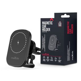   Maxlife MXCH-16 15W vezeték nélküli tartó/gyorstöltő szellőzőrácsba - fekete