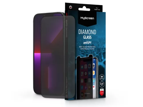 MyScreen antiSPY - Apple iPhone 13 Pro Max üvegfólia beteketintés elleni védelemmel