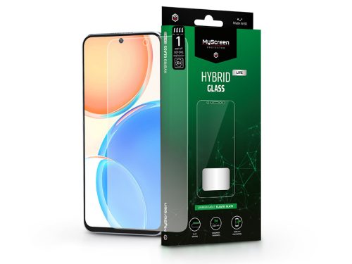 Honor X8 rugalmas üveg képernyővédő fólia - MyScreen Protector Hybrid Glass Lite- átlátszó