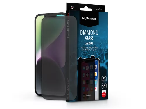 MyScreen antiSPY - Apple iPhone 14 üvegfólia beteketintés elleni védelemmel