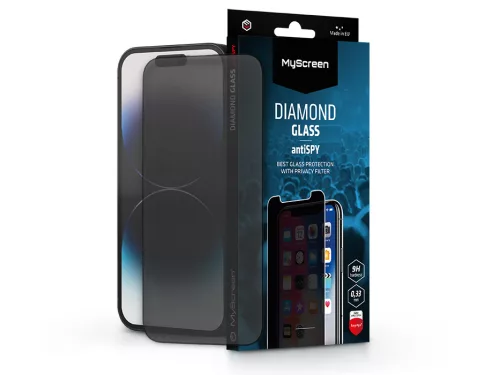 MyScreen antiSPY - Apple iPhone 14 Pro üvegfólia beteketintés elleni védelemmel