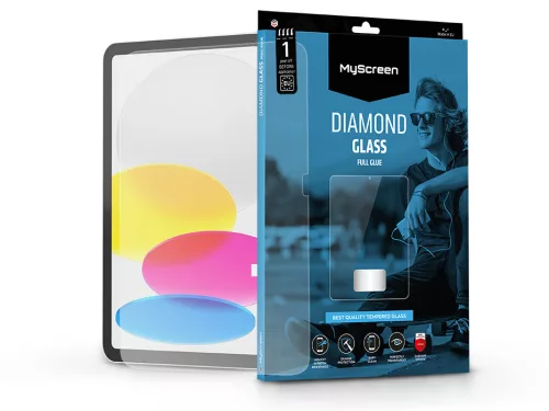 MyScreen Diamond Glass Full Glue - Apple iPad 10.9 (2022)/ iPad 11 (2025) üvegfólia
