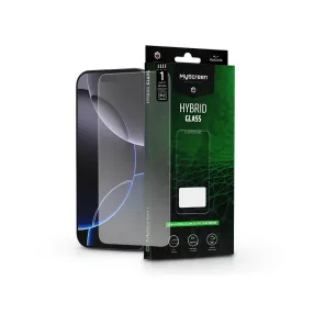   MyScreen Hybrid Glass Green - Apple iPhone 16 Pro/17/17 Pro rugalmas üvegfólia