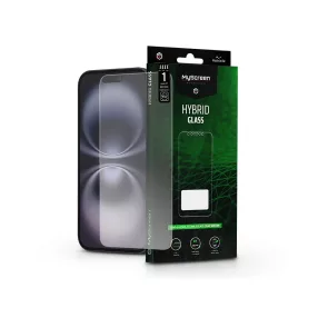   MyScreen Hybrid Glass Green - Apple iPhone 16 rugalmas üvegfólia