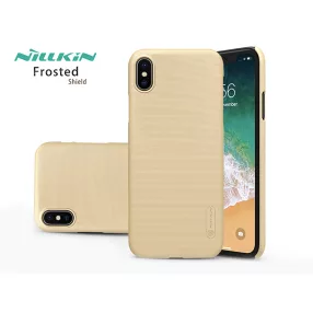Apple iPhone XS Max hátlap - Nillkin Frosted Shield - arany