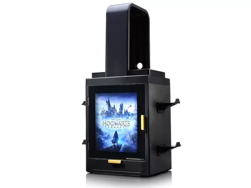 Numskull Hogwarts Legacy LED-világítású játéktartó szekrényes állvány