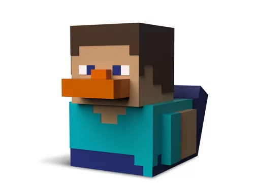 Numskull Tubbz Mini - Minecraft "Steeve" gumikacsa