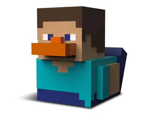 Numskull Tubbz Boxed - Minecraft "Steve" gumikacsa