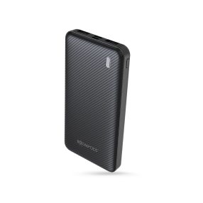   Boompods hordozható külső akkumulátor / power bank - 10.000 mAh - Boompods Obi -2xUSB +Type-C + micro USB - fekete